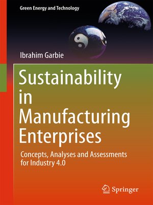 cover image of Sustainability in Manufacturing Enterprises